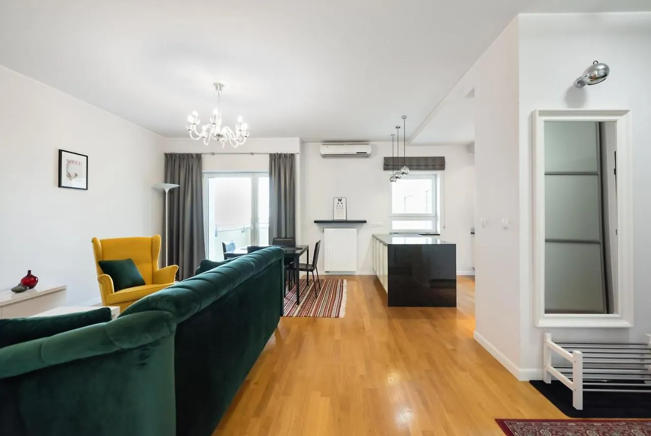 Mokotow 2-Bedroom Premium Apartment Varsóvia 0*,